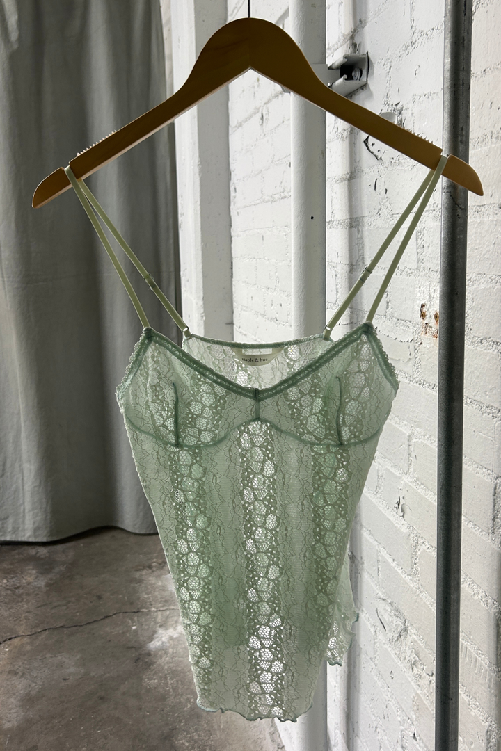 Lace Camisole Peppermint