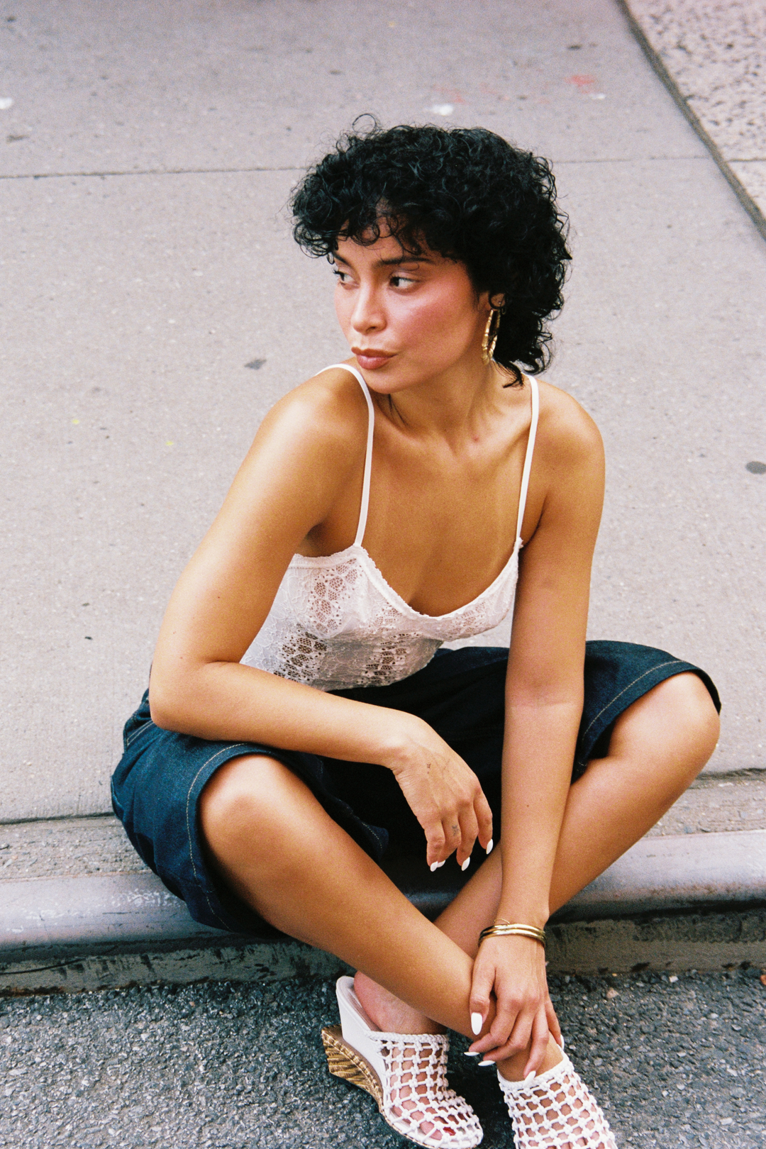 Lace Camisole White