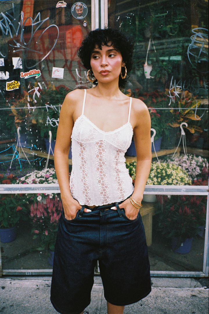 Lace Camisole White