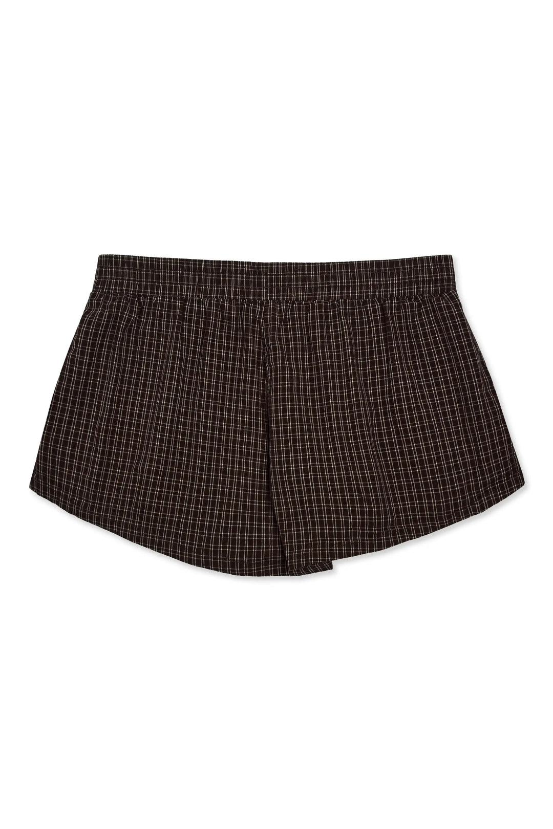 Plaid Shorts Chocolate Staple & Hue
