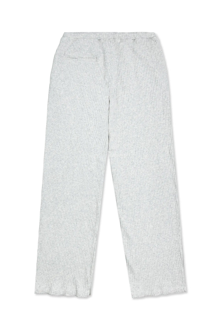 Rib Knit Pant Grey Marle Staple & Hue