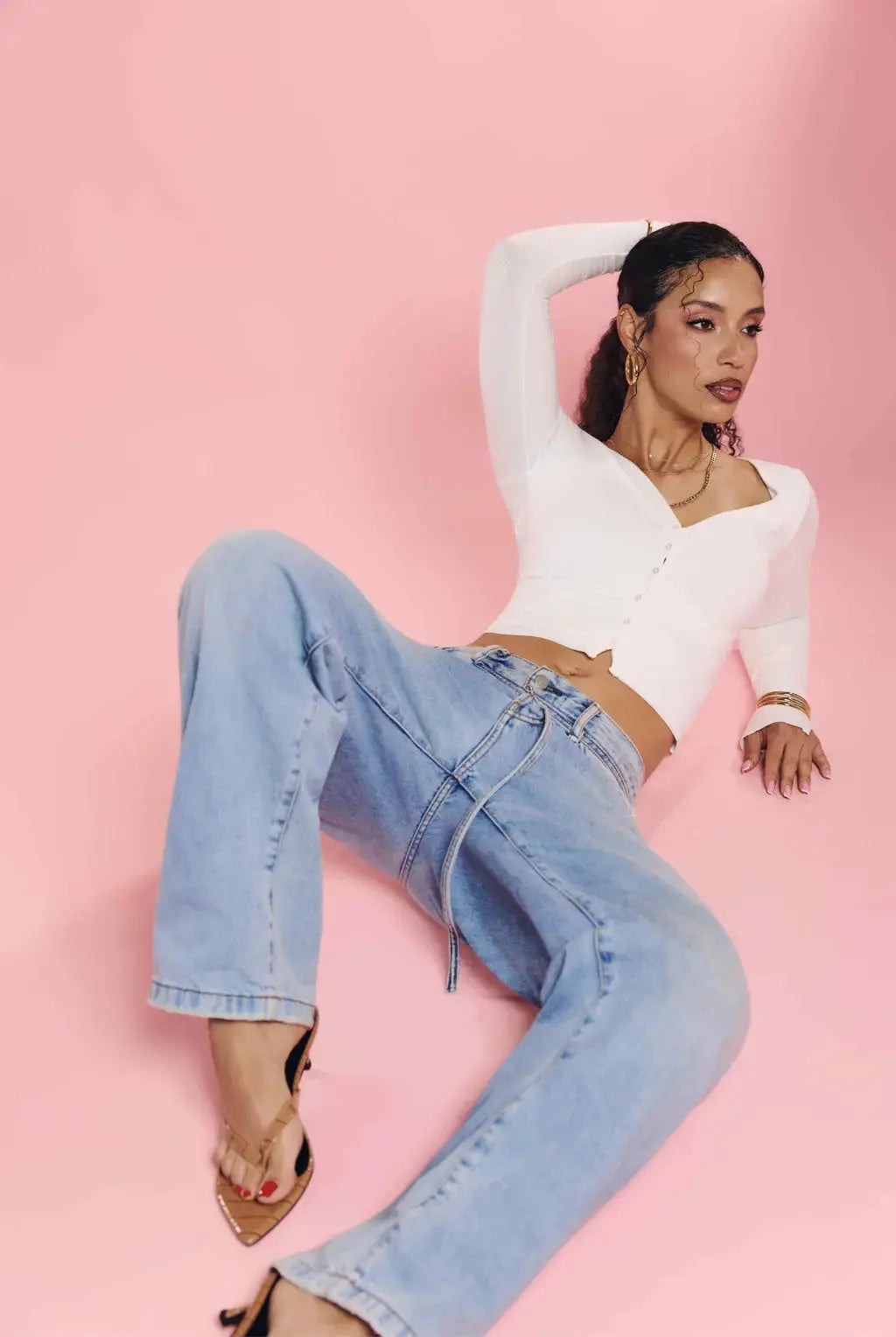 Sculpting Rib Cardi Staple & Hue