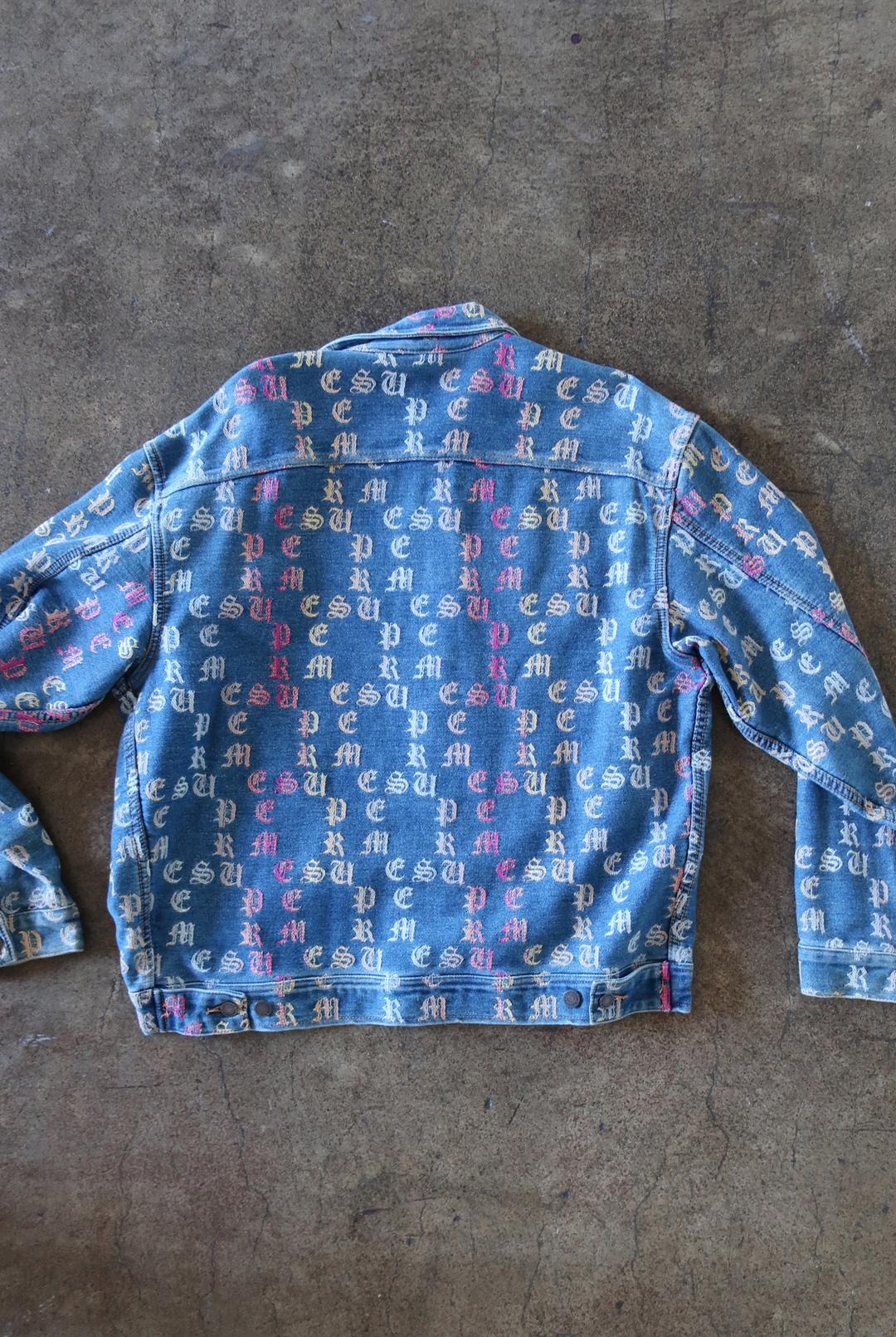 Archived Supreme Gradient Jacket Staple & Hue