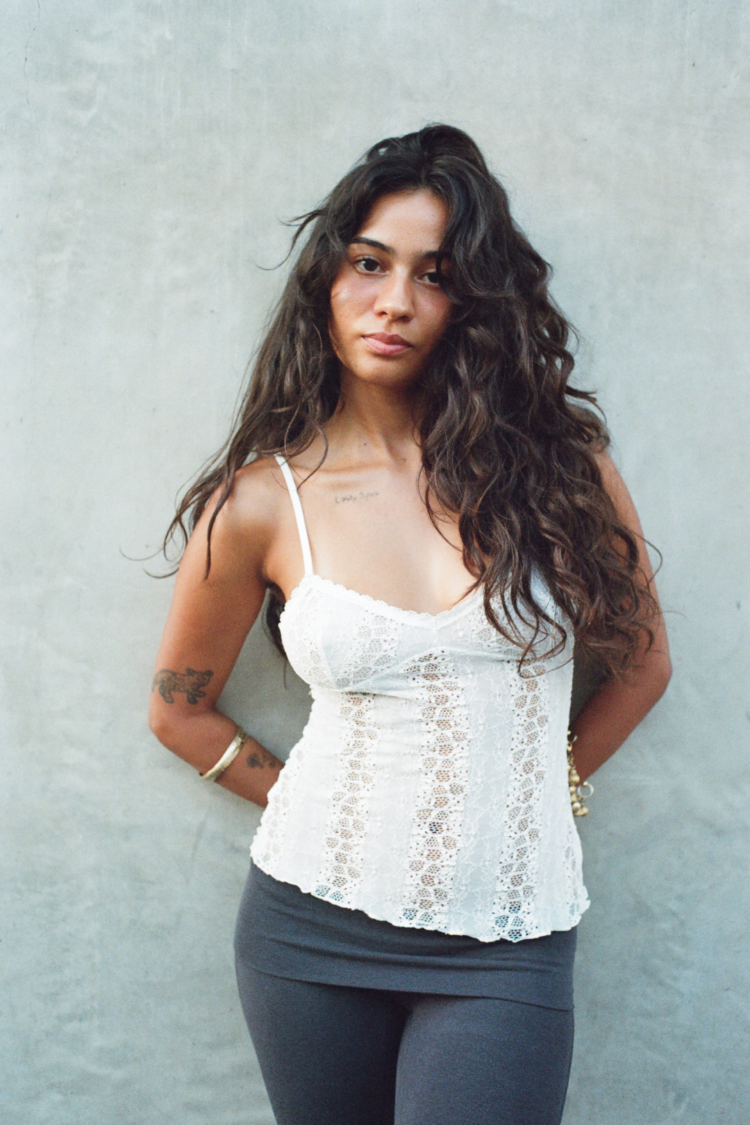 Lace Camisole White