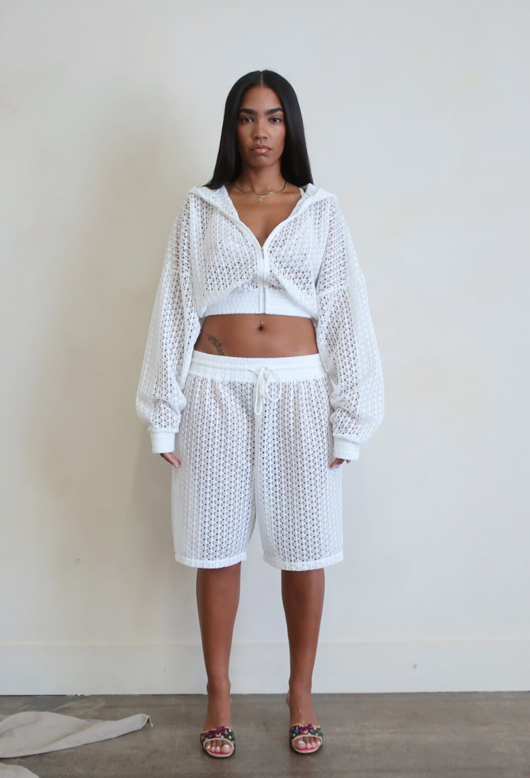 Lace Hoodie