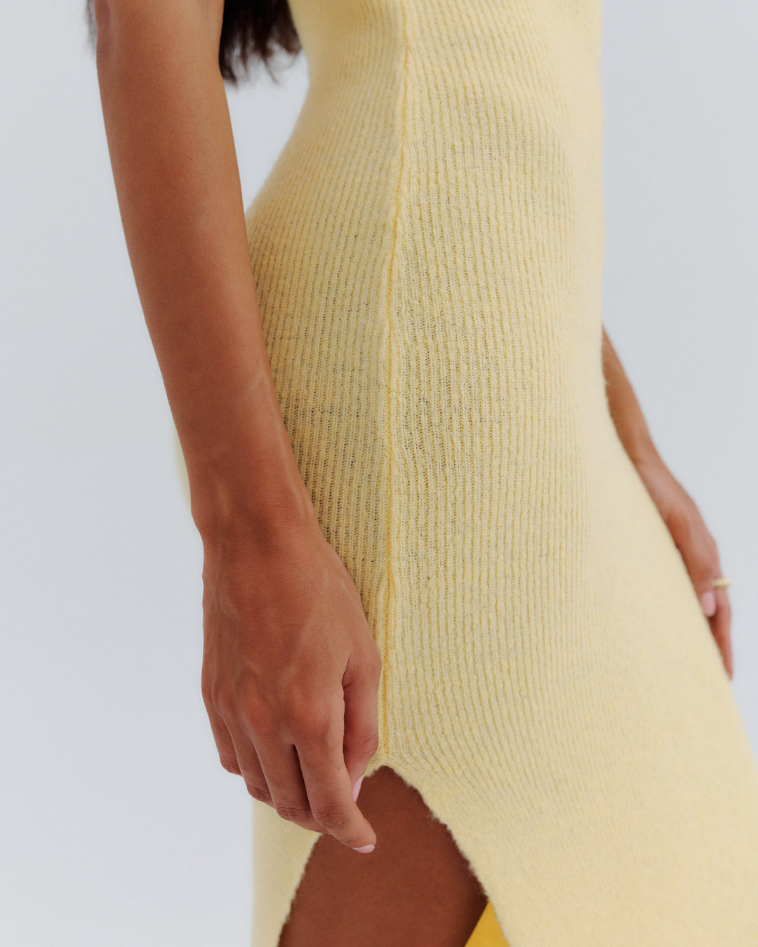 Strapless Knit Dress | Buttercup
